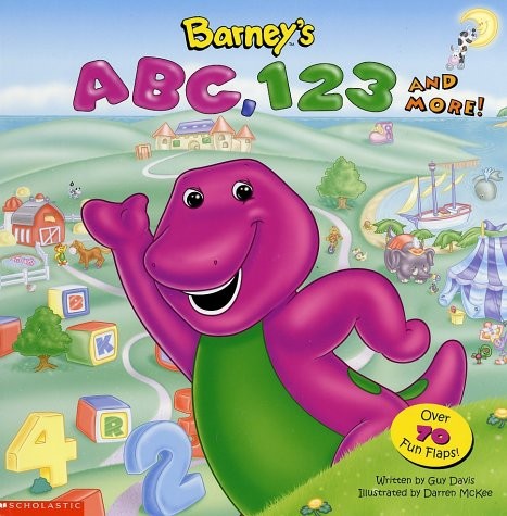 Book cover photo for Barney's ABC, 123, and More!