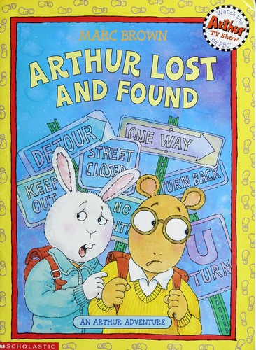 Book cover photo for Arthur Lost and Found (An Arthur Adventure)