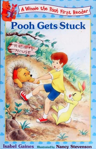 Book cover photo for Pooh Gets Stuck (Disney's A Winnie the Pooh First Reader)