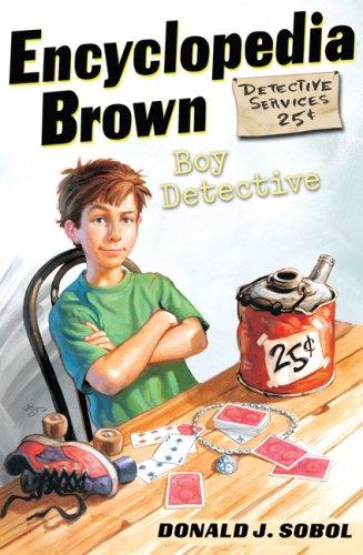 Book cover photo for Encyclopedia Brown, Boy Detective