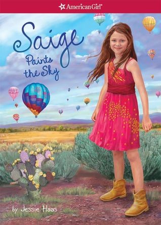 Book cover photo for Saige Paints the Sky
