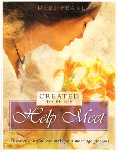 Book cover photo for Created to be His Help Meet