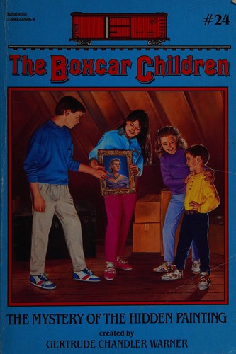 Book cover photo for The Mystery of the Hidden Painting (The Boxcar Children, #24)