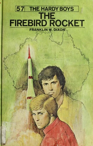 Book cover photo for Hardy Boys 57: the Firebird Rocket