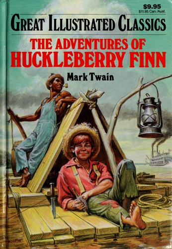 Book cover photo for The Adventures of Huckleberry Finn