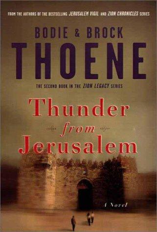 Book cover photo for Thunder from Jerusalem