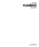 Book cover photo for Plumbing (Time Life Home Repair and Improvement)