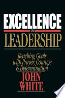 Book cover photo for Excellence in Leadership