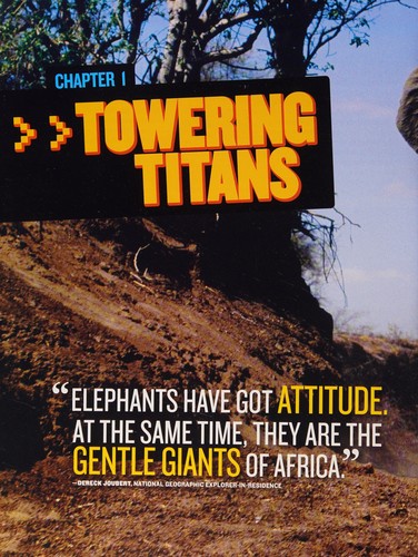 Book cover photo for Mission: Elephant Rescue: All About Elephants and How to Save Them (National Geographic Kids)