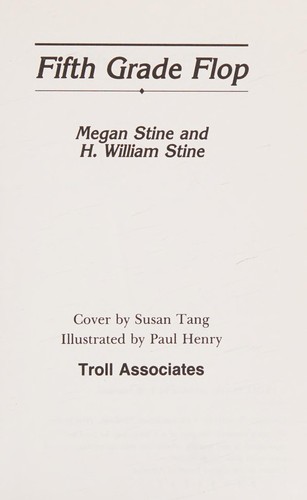 Book cover photo for Fifth Grade Flop