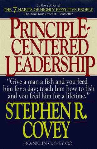 Book cover photo for Principle-Centered Leadership
