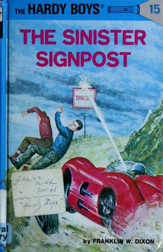 Book cover photo for Hardy Boys 15: the Sinister Signpost